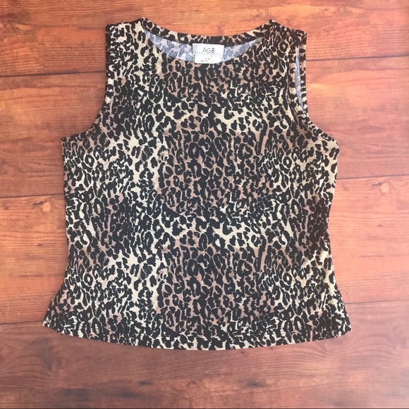 Vintage AGB Leopard Tank Top - Picture 8 of 10